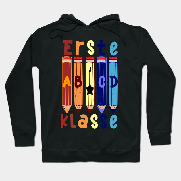 1. Klasse Rockgitarre Schulbeginn T shirt Hoodie by chilla09